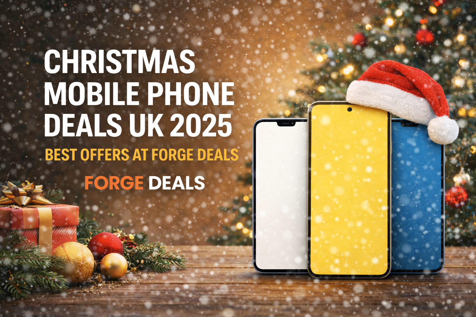 Christmas Mobile Phone Deals UK 2025 | Best Offers at Forge Deals
