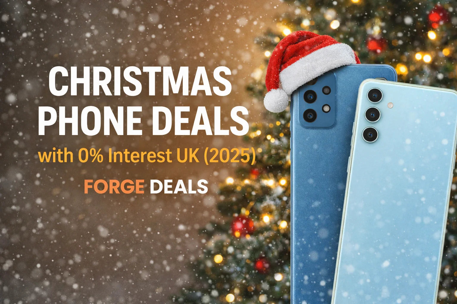 Christmas Phone Deals with 0% Interest UK (2025) | Forge Deals