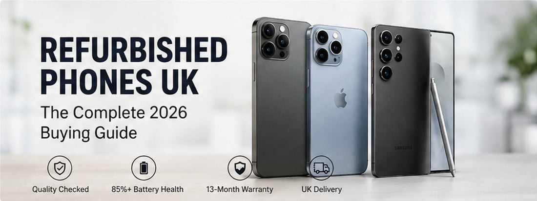 Refurbished phones UK buying guide featuring quality-checked smartphones from Forge Deals