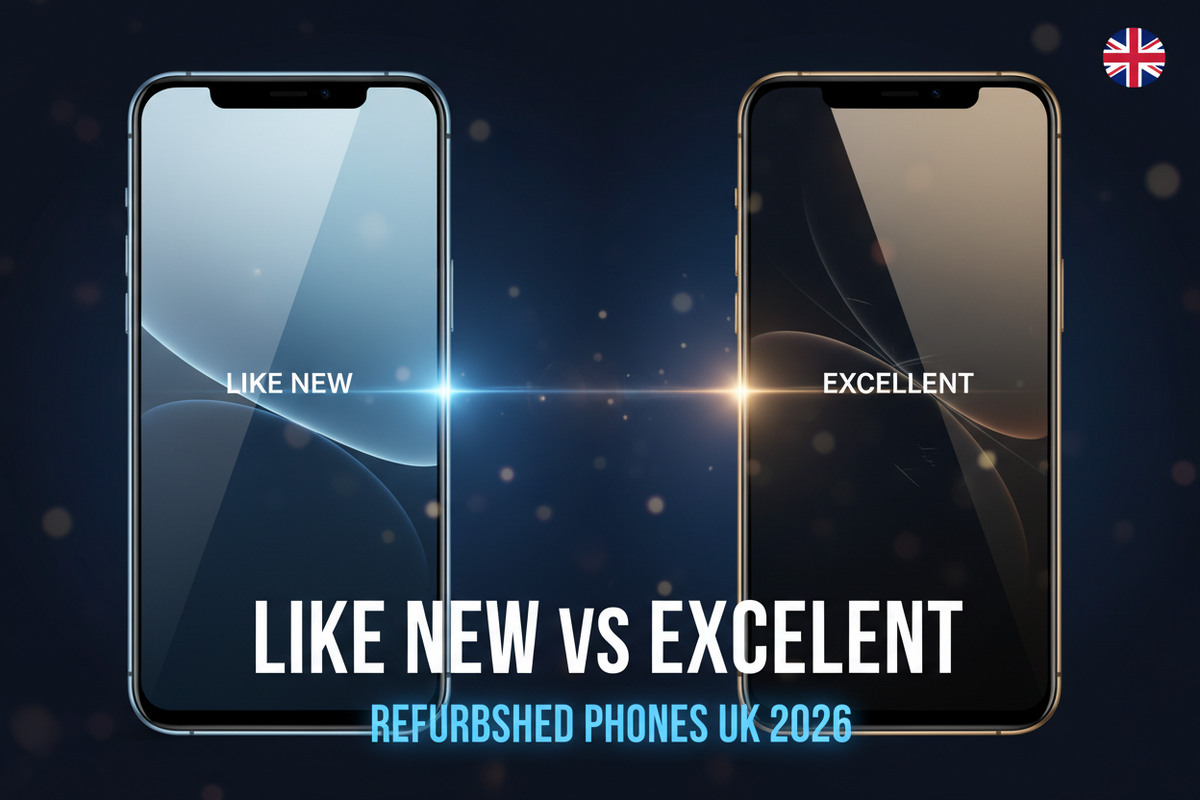Like New vs Excellent Refurbished Phones UK 2026: Which Condition Should You Buy?
