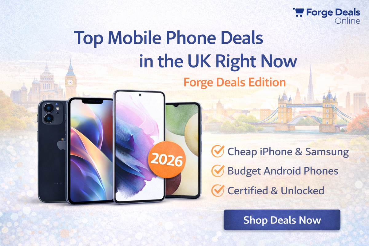 Best Mobile Phone Deals UK Right Now (Save Big on iPhone & Samsung) | Forge Deals