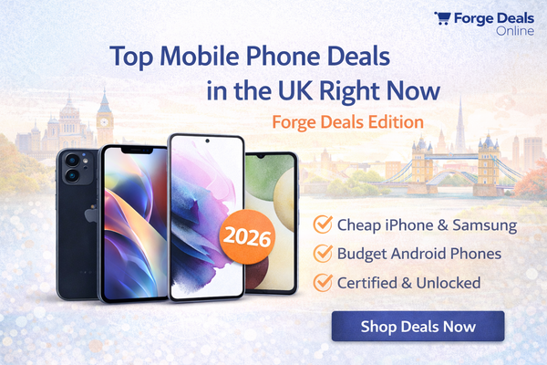 Best Mobile Phone Deals UK Right Now (Save Big on iPhone & Samsung) | Forge Deals