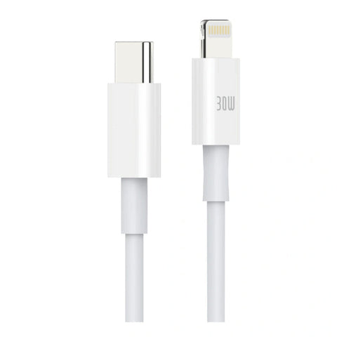 30W - USB-C to Lightning Charging Cable