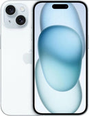 Apple iPhone 15 128GB Sierra Blue Unlocked front view