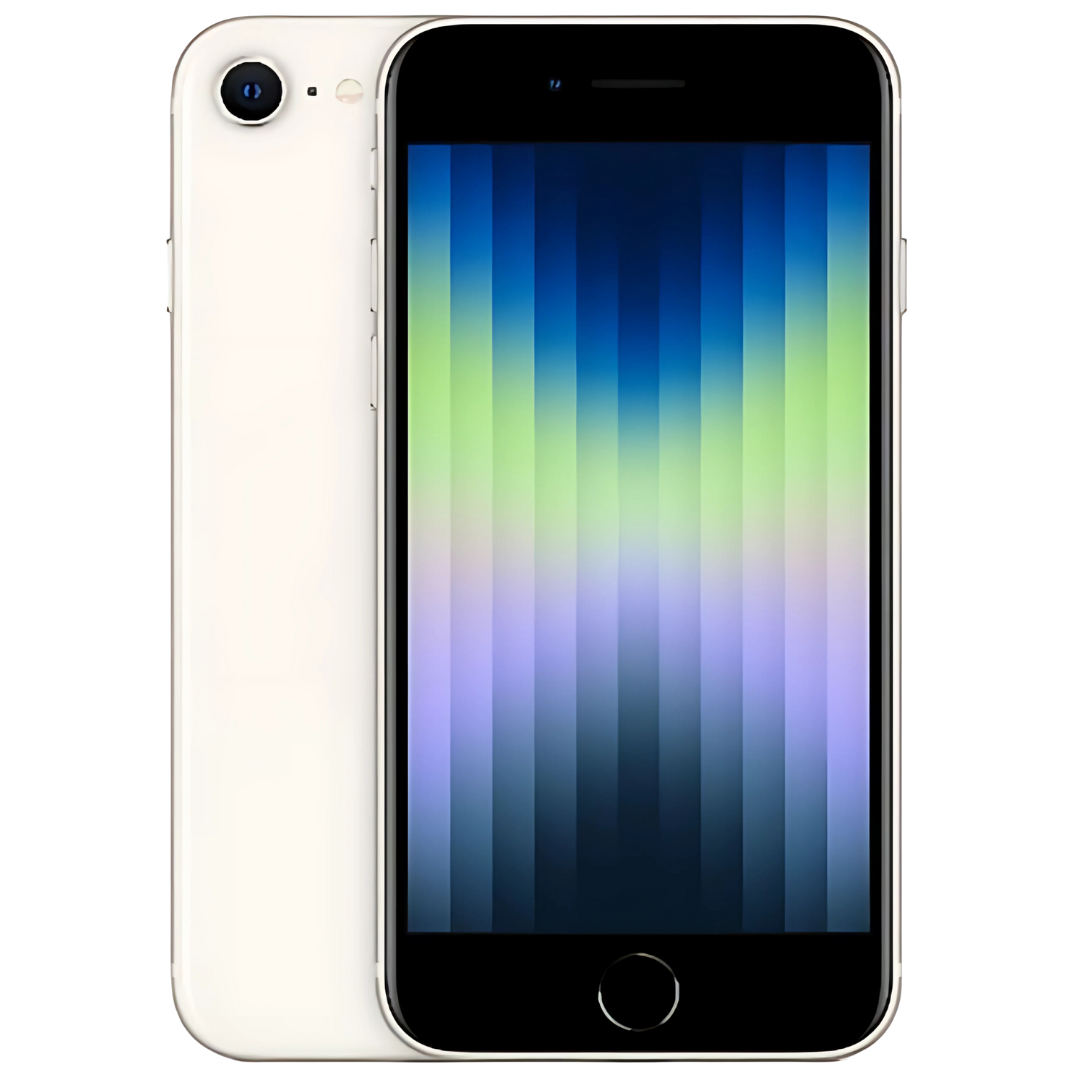 Apple iPhone SE 3rd Gen 2022 White 5G Smartphone UK