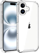 Case For iPhone 1716 15 14 Pro Max Plus 13 11 12 7 8 Clear Cover Shockproof Phone