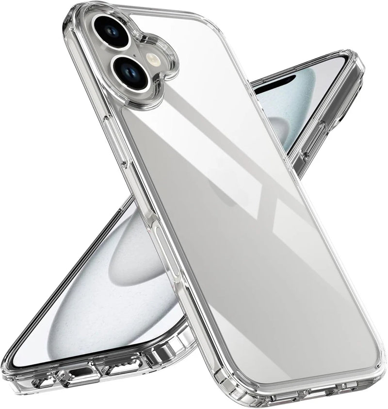 Case For iPhone 1716 15 14 Pro Max Plus 13 11 12 7 8 Clear Cover Shockproof Phone