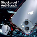 Case For iPhone 1716 15 14 Pro Max Plus 13 11 12 7 8 Clear Cover Shockproof Phone
