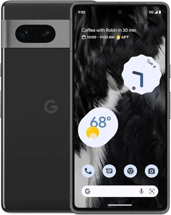 Google Pixel 7 5G OLED Display Camera Phone black colour