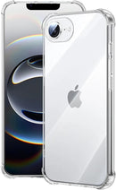 Transparent iPhone Cover – Slim Shockproof Silicone Protective Case