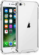 Anti-Yellowing Clear Case for iPhone – Durable Shockproof Silicone