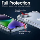 Slim Clear Silicone Case for iPhone 13 Pro Max – Anti-Yellow Shockproof Cover