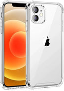 Clear Shockproof Silicone Case for iPhone