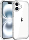 Clear Silicone Shockproof Case for iPhone X – Slim Transparent Cover