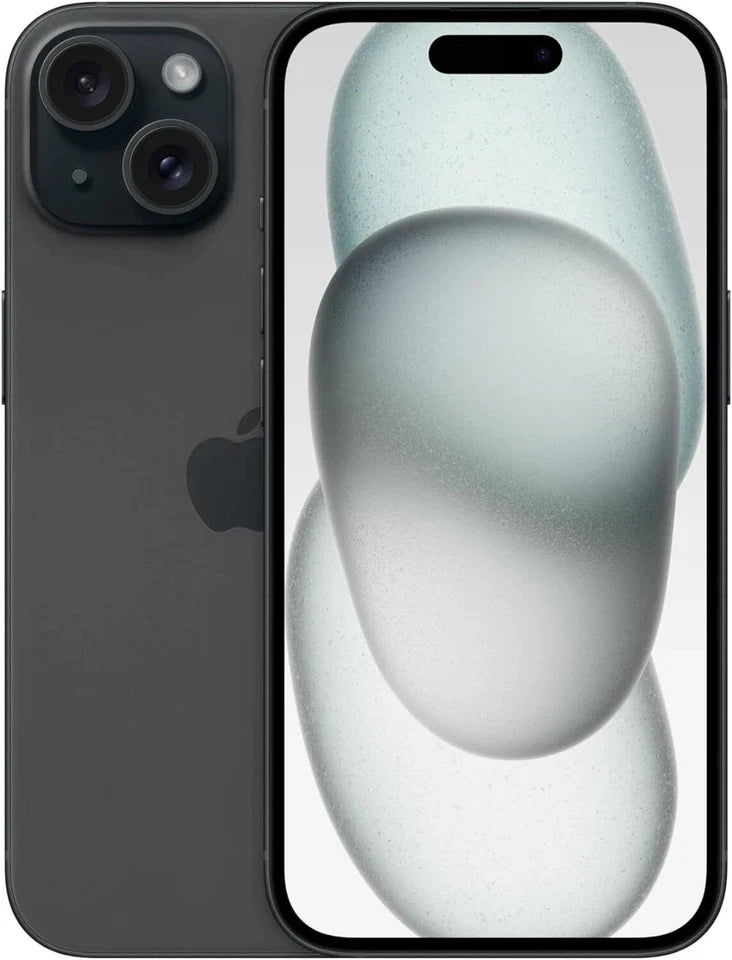 Apple iPhone 15 128GB – Black - Refurbished - Factory Unlocked