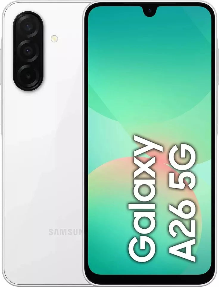 Samsung Galaxy A26 5G 128GB white refurbished UK