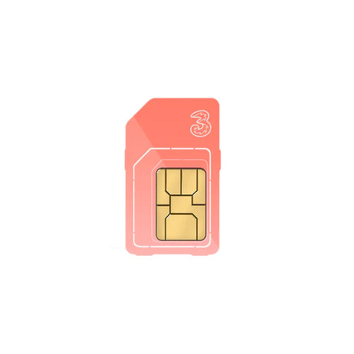 Three Pay As You Go SIM Card – Unlimited Data and Free EU Roaming UK